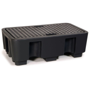 DrumBank 2 Drum Plastic Spill Pallet 1310 x 750 x 435