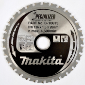 TCT Saw Blade 136mm x 30T (20mm Bore) Makita