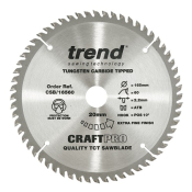 160mm x 48T x 20mm Bore Trend Craft Pro Blade