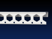 Plastic 12mm Edge Bead @ 2.5m (Box 25)