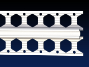 15mm Plastic Movement Joint Bead @ 2.5m (Box 25)