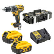 Dewalt 18V XR Combi Drill in Toughsystem c/w 2 x 5Ah & Charger