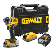 Dewalt 18V XR Premium Impact Driver c/w 2 x 1.7Ah Batteries