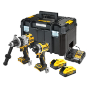 Dewalt Powerstack Premium Twin Kit c/w 2 x 5Ah Batteries
