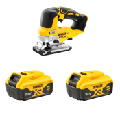 Dewalt 18V XR Brushless Jigsaw c/w 2 x 5Ah Batteries