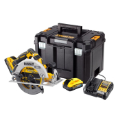 Dewalt 18V XR Brushless 190mm Circular Saw c/w 2x 5Ah Powerstack Batteries