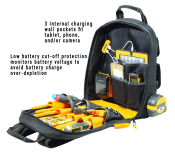 Dewalt 23 Pocket USB Charging Tool Backpack