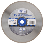 200mm x 1.6 x 7 x 25.4mm Continuous Rim Ceramic Blade