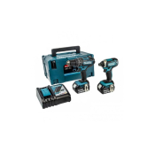 Makita 18v Twin Kit c/w 2No 2No 5Ah Batteries