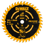 Dewalt Cordless Mitre Saw Blade 184mm x 40T x 16mm Bore