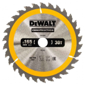 Dewalt Construction Circular Saw Blade 165 x 20 x 30T (AC)