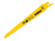 DeWalt 152mm Recip Wood Blade Fine Fast Cut S711VF (Pack 5)