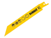 DeWalt 152mm Metal Recip Blade Fine Cut S922EF (Pack 5)