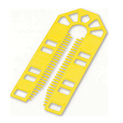 50mm x 100mm Large Horseshoe Packing Shim 1mm (Pack 1000)