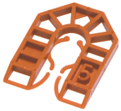 Horseshoe Packing Shim 5mm Brown (Pack 1000)