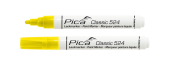 Pica 524-40 Paint Marker Round Tip 2-4mm Yellow