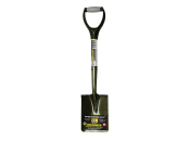 Roughneck Micro Shovel Square Point (27inch) Handle