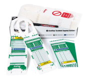 Box of 10 Scafftag Holders + 20 Inserts + 1 Pen