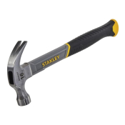 Stanley Curved Claw Fibreglass Shaft Hammer 450g (16oz)