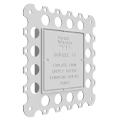 Square Switch Bead To Suit Single Switch/Socket (Box 10)