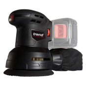 Trend 18v 125mm Random Orbital Sander (Body Only)