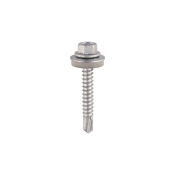 5.5 x 60mm Hex Light Tek Screw c/w 16mm Washer (Box 100)