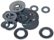 M6 Flat Washer BZP Form A (Box 100)