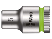 Wera Zyklop 1/4inch Drive Socket 5mm