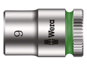 Wera Zyklop 1/4inch Drive Socket 9mm