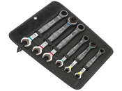 Wera Joker Ratcheting Comb Spanner Metric Set 6Pce