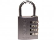ABUS 145/40 40mm Aluminium Combination Padlock Titanium
