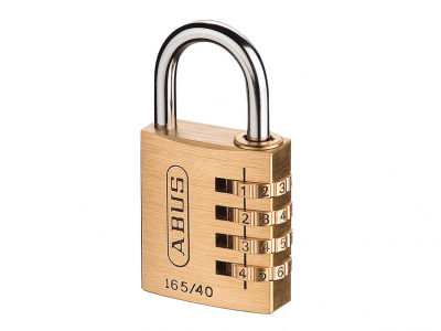 ABUS 165/40 40mm Solid Brass Body Combination Padlock