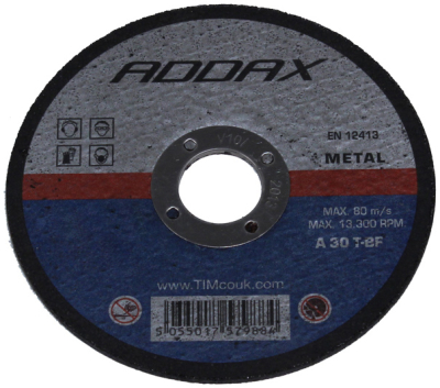 9Inch Flat Metal Cutting Disc (Each)