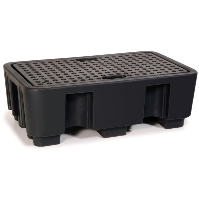 DrumBank 2 Drum Plastic Spill Pallet 1310 x 750 x 435