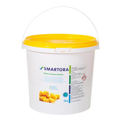 Yellow Urinal Channel Blocks 3kg