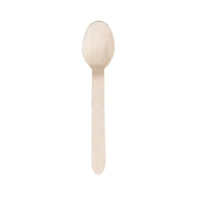 Wood Cutlery Spoon (Pack 100)