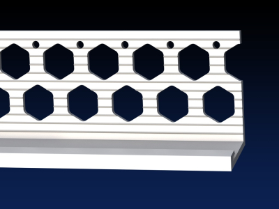 15mm Ivory Plastic Bell Cast Bead @ 2.5m Ivory (Box 25)