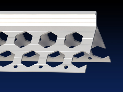 10mm Plastic Corner Bead @ 2.5m (Box 25)