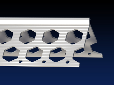 4mm Plastic Corner Bead @ 2.5m (Box 25)