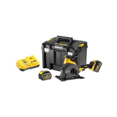 Dewalt 54v Flexvolt Cordless Wall Chaser c/w 2 x 6Ah Batts