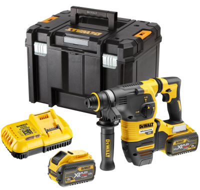 Dewalt DCH333X2-GB 54v Flexvolt Brushless SDS Plus c/w 2 x 9Ah Batteries