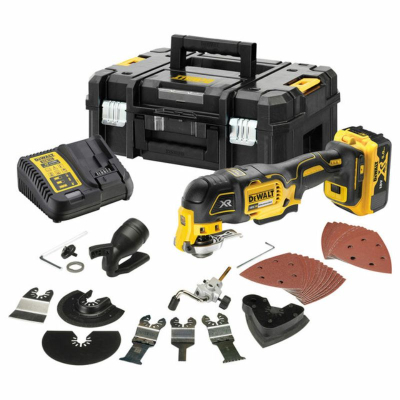 Dewalt DCS356P1-GB 18v XR Brushless 3-Speed Multi Tool c/w 1 x 5Ah