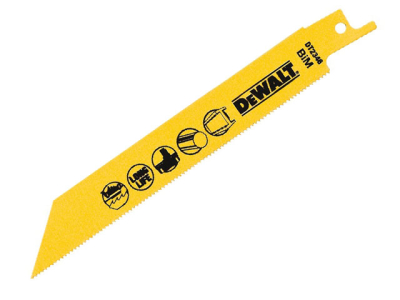 DeWalt 152mm Metal Recip Blade S922EF (Pack 5)