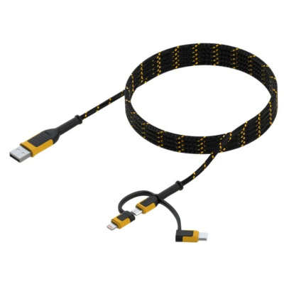 Dewalt 3-in-1 Reinforced Combo Cable (6ft)