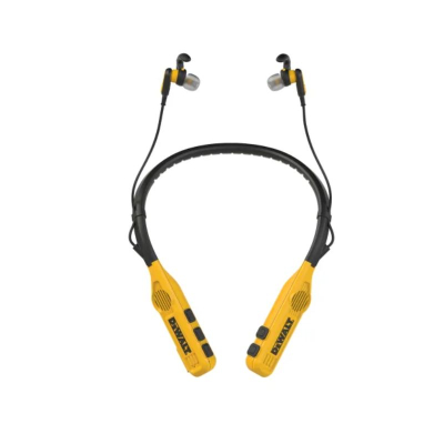Dewalt Jobsite Pro Max Neckband Earphones c/w Speaker