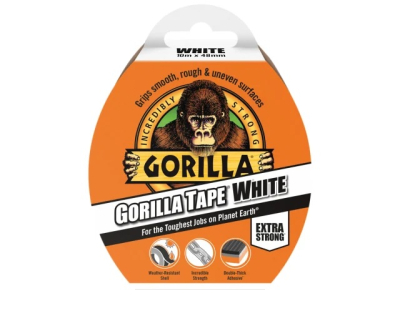 Gorilla Tape White 48mm x 10m (Each)