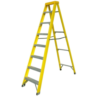 8 Tread Fibreglass Swingback Steps