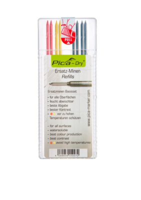 Pica 4020 DRY Refil-Set Basic (Pack 8)