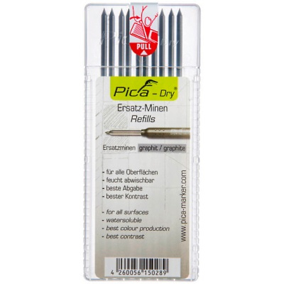 Pica 4030 Dry Refil Graphite (Box 10)