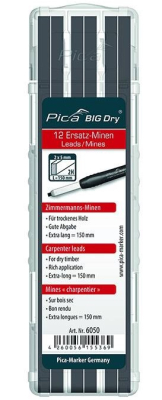 Pica 6050 Big Dry Refil-Set Carpenter 2H